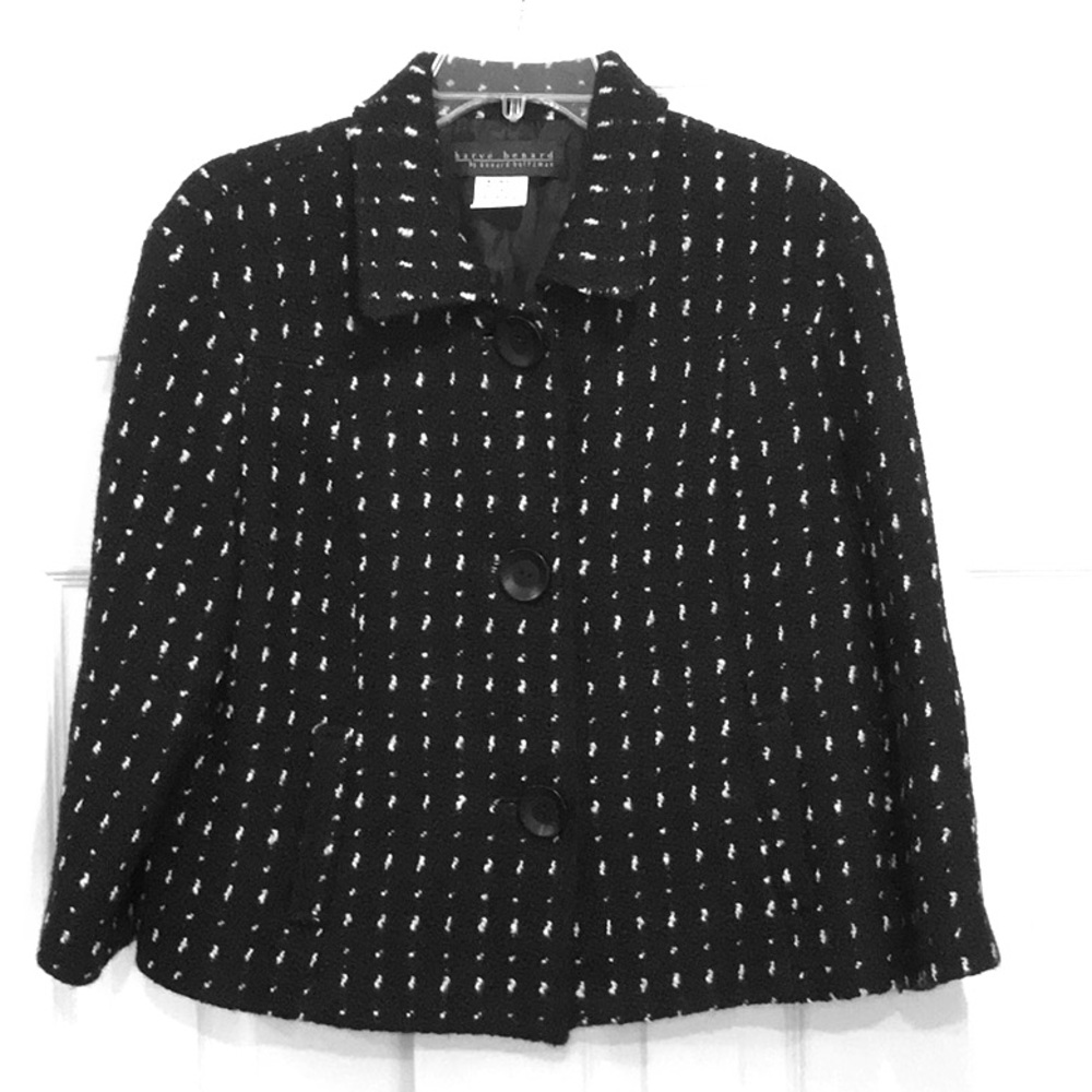Harve Benard Black & White Jacket